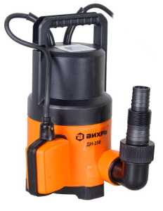 дренажные насосы Вихрь ДН-250 Челябинск, купить дренажный насос Вихрь, насосы Вихрь ДН-250 для грязной воды, цена дренажного насоса Вихрь, продажа насосов Вихрь