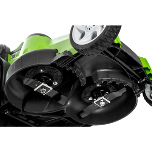 Газонокосилка аккумуляторная GREENWORKS G40LM49DB (TwinForce, 40V, 49 см, без АКБ и ЗУ),							