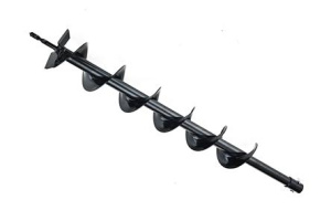 Шнек для грунта VERTON GBD-100 (d пос=20мм, L=800мм, D=100мм)