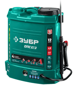 опрыскиватель Зубр ОПС-12 для дачи, компактный опрыскиватель Зубр ОПС-12, лёгкий опрыскиватель Зубр ОПС-12, Зубр ОПС-12 опрыскиватель домашний, купить опрыскиватель Зубр ОПС-12 в розницу
