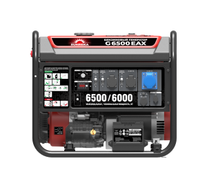 Генератор бензиновый SUNREKA G6500EAX (6,5кВт, 1-Ф, электростартер),							