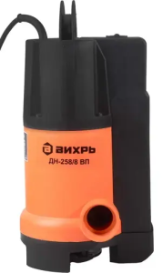 дренажные насосы Вихрь ДН-258/8 ВП Челябинск, купить дренажный насос Вихрь, насосы Вихрь ДН-258/8 ВП  для грязной воды, цена дренажного насоса Вихрь, продажа насосов Вихрь ДН-258/8 ВП 