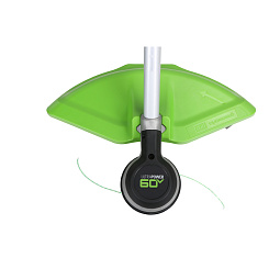 Триммер аккумуляторный GREENWORKS GD60LT (60V, 40 см, без АКБ 4 Ач и ЗУ),							
