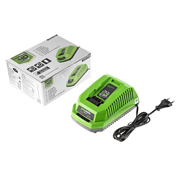 Триммер аккумуляторный GREENWORKS G40LTK4 (40V, 30 см, с 1хАКБ 2 Ач и ЗУ),							