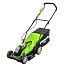 Газонокосилка аккумуляторная GREENWORKS G40LM35K2 (35 см, c АКБ 2 А/ч и ЗУ)						