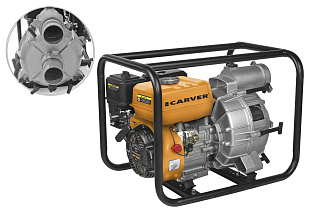 мотопомпа для пруда CGP 5580 D; мотопомпа для полива; садовая техника Carver CGP 5580 D; оборудование для дачи Carver CGP 5580 D; мотопомпа для строительства; мотопомпа для коммунальных работ CGP 5580 D.