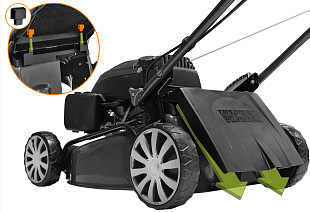 Колесные бензиновые газонокосилки Carver LMG-2646DM в Челябинске — широкий выбор в магазине „Трудовик“. Надежная садовая техника для качественной стрижки газона. Гарантия, помощь в подборе