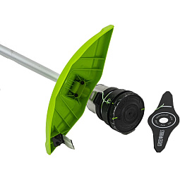 Триммер аккумуляторный GREENWORKS GD60BCB (60V, 40 см, без АКБ 4 Ач и ЗУ, вело ручка),							