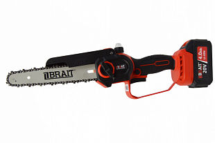 Аккумуляторные пилы, сучкорезы и секаторы Brait BCHS20-4NMBL — Челябинск, магазин «Трудовик». В наличии модели с Li‑ion аккумуляторами 20–40 В, бесщёточными моторами, быстрой зарядкой и автоматической смазкой цепи. Лёгкий вес (от 2 кг), эргономичный дизай