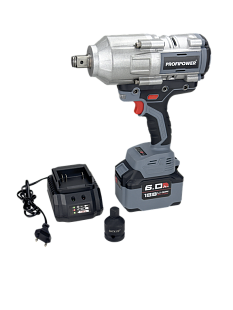 Аккумуляторный гайковерт бесщеточный ударный PROFIPOWER T-2000N 