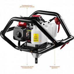 Мотобуры «Зубр»  МБ2-300 Н — Челябинск. В наличии, доставка, гарантия! Купить бензобур «Зубр»  МБ2-300 Н в Челябинске — быстро, выгодно, с сервисом.