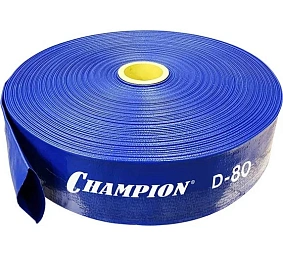 Рукав напорный CHAMPION 80мм (100м, 3Бар, пвх)							