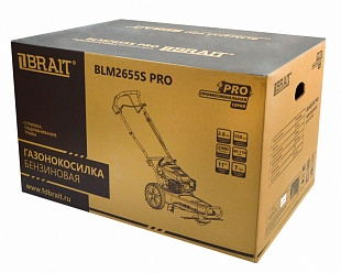 ГАЗОНОКОСИЛКА бурьянокосилка БЕНЗИНОВАЯ BLM2655S PRO