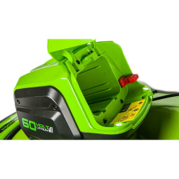 Газонокосилка аккумуляторная GREENWORKS GD60LM46SP (без аккум и ЗУ), 60V, 46 см, самоходная, бесщеточная, без АКБ и ЗУ							