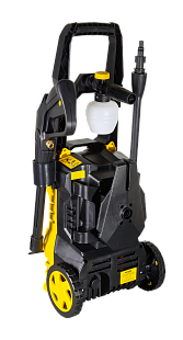 бытовые и профессиональные мойки Huter в Челябинске, модели с металлической помпой, барабаном для шланга, забором воды из ёмкости. Трудовик — надёжный продавец, гарантия 1 год