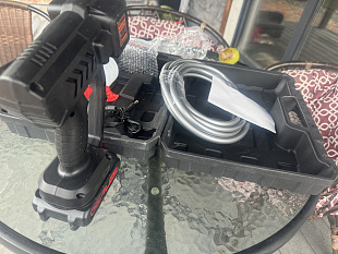 Автомойка Aккумуляторная в кейсе с комплектом аксессуаров