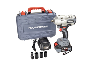 Бесщеточный аккумуляторный ударный гайковерт PROFIPOWER T-900N