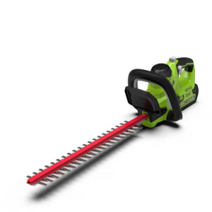 Кусторез аккумуляторный GREENWORKS G40HT61 (без аккум и ЗУ), 40В, 61см, 2800 резов /мин, рукоятка с функцией поворота на 180°, 2,7кг							