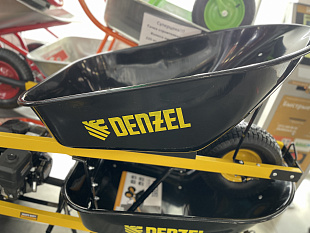 Усиленная строительная тачка Denzel 68999 с колесом 15 х 6,00-6 с объемом кузова 140 л